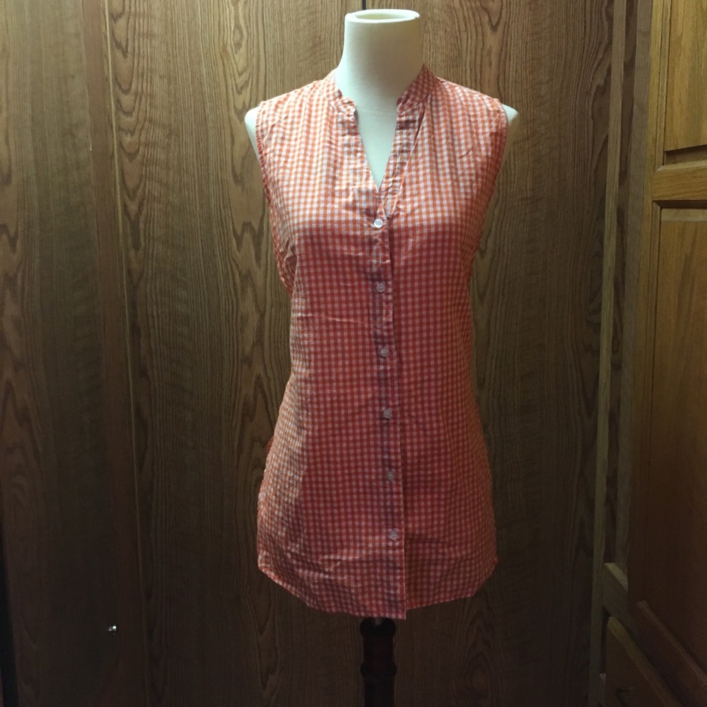 Gingham Tank Top
